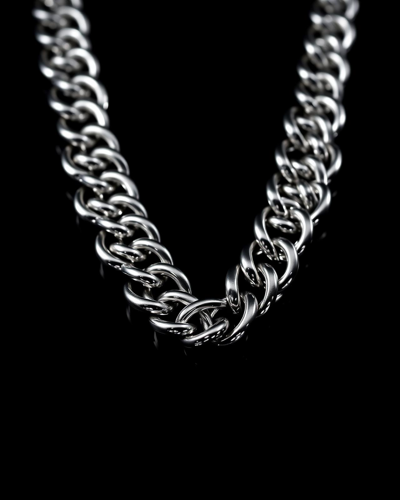 20mm Miami Cuban chain in solid 925 silver